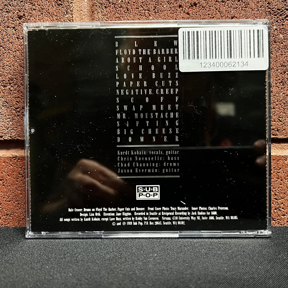 Used CD: Nirvana "Bleach" CD (90's pressing)