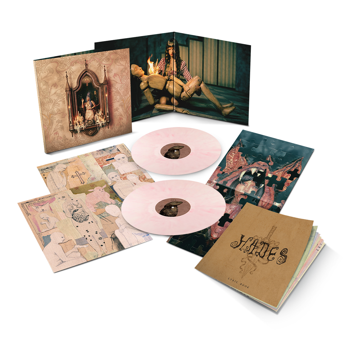Melanie Martinez "Hades" 2xLP (Victorian Blush Color Vinyl)