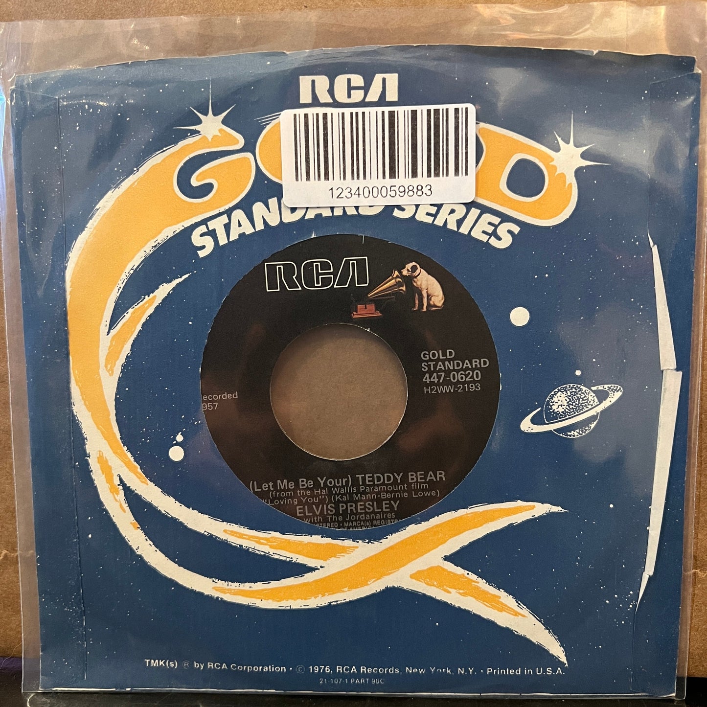 Used Vinyl: Elvis Presley "Loving you / Teddy Bear" 7"