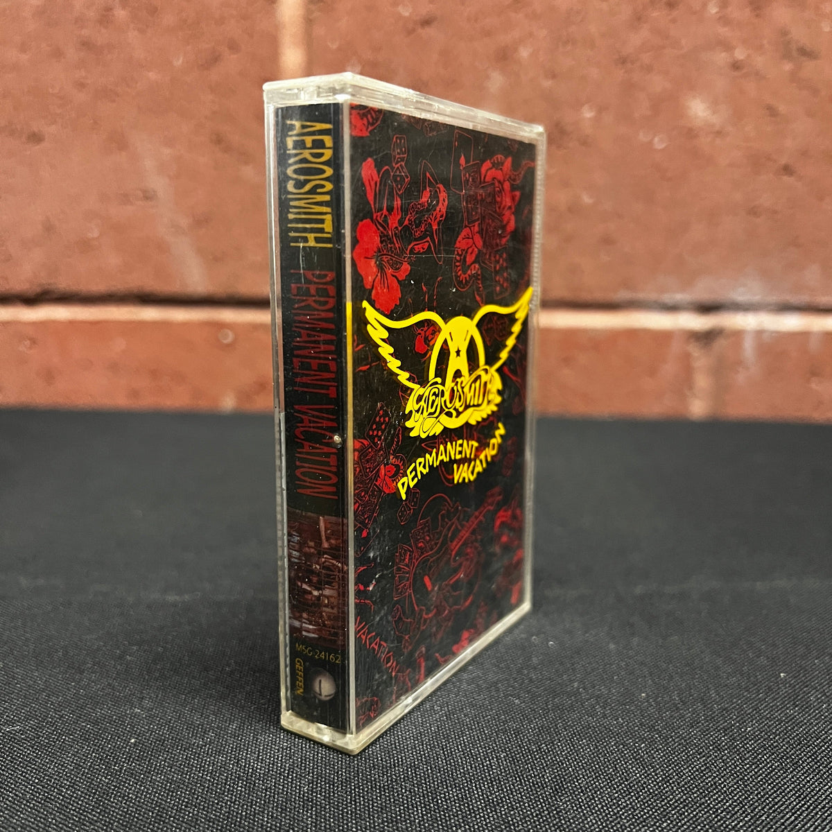 Used Cassette: Aerosmith "Permanent Vacation" Tape