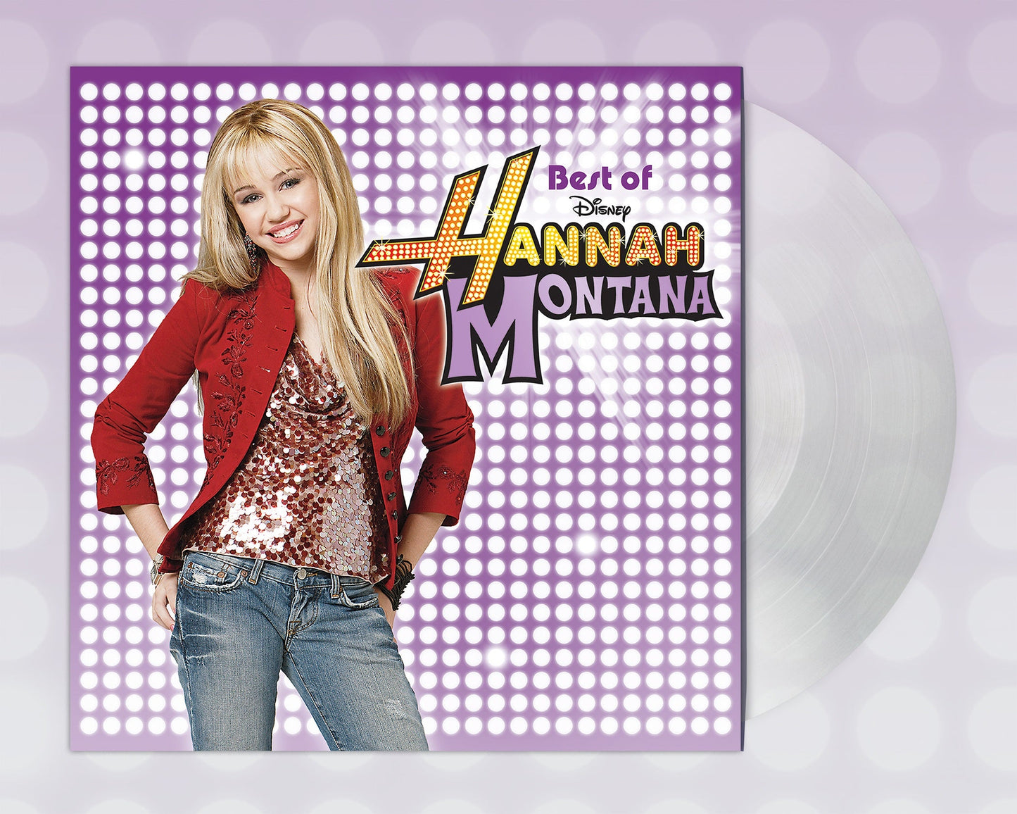 Hannah Montana "Best of Hannah Montana" LP (Clear Vinyl)