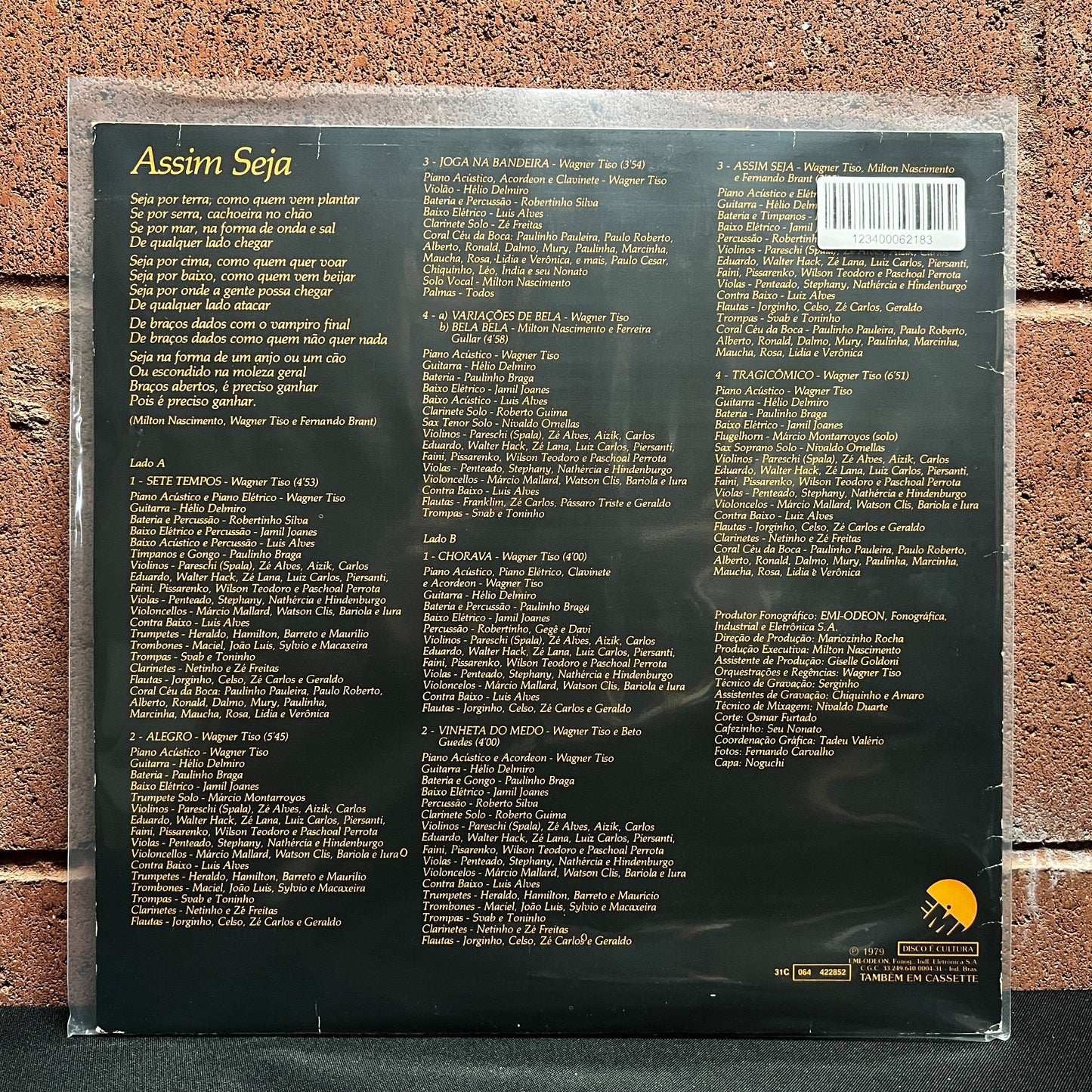 Used Vinyl: Wagner Tiso "Assim Seja" LP (1979 Brazilian press)