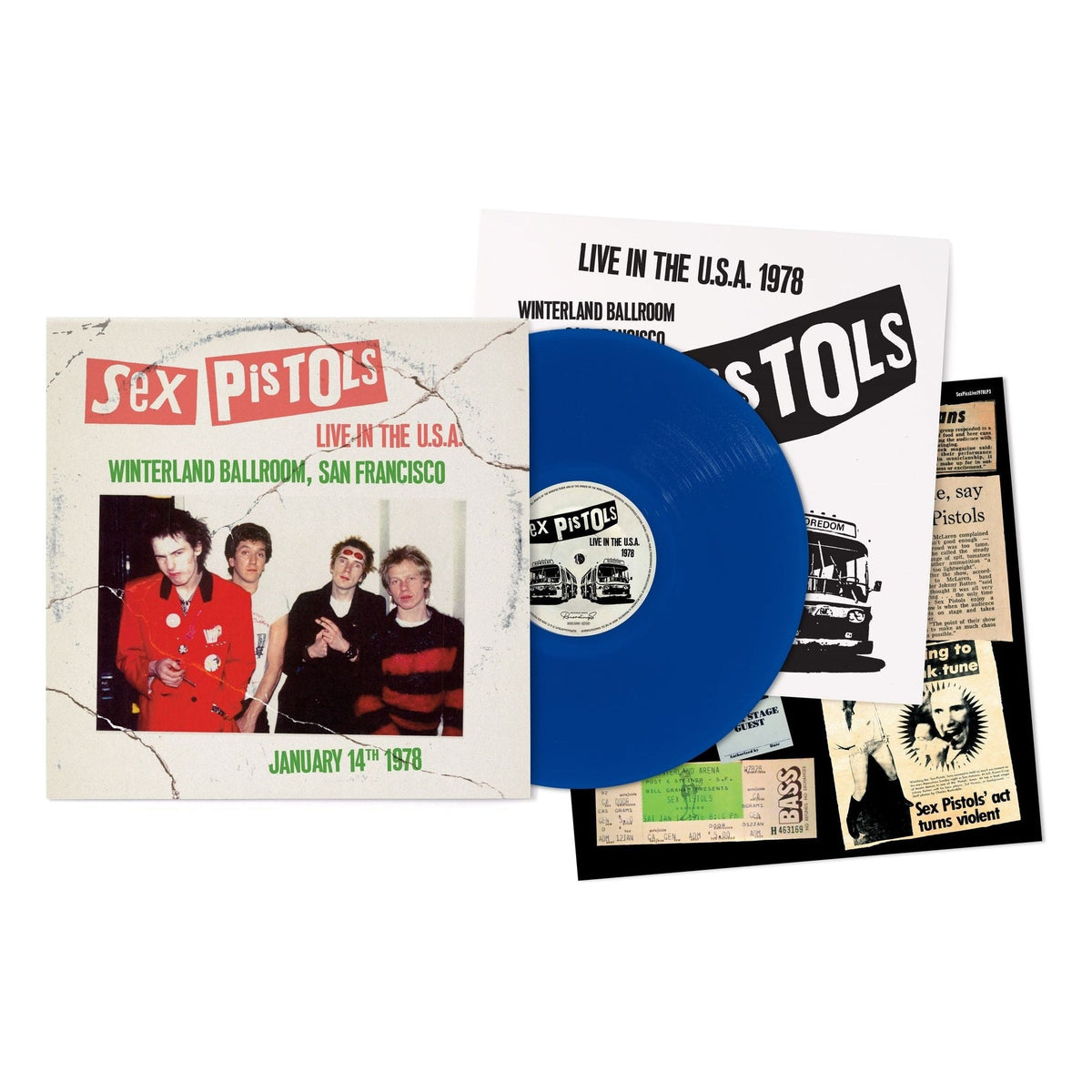 Sex Pistols - Live In The USA 1978: Winterland Ballroom, San Francisco - LP