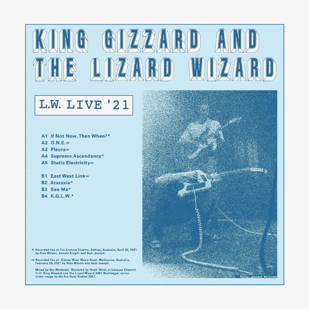 King Gizzard and the Lizard Wizard - L.w. Live In Australia - LP