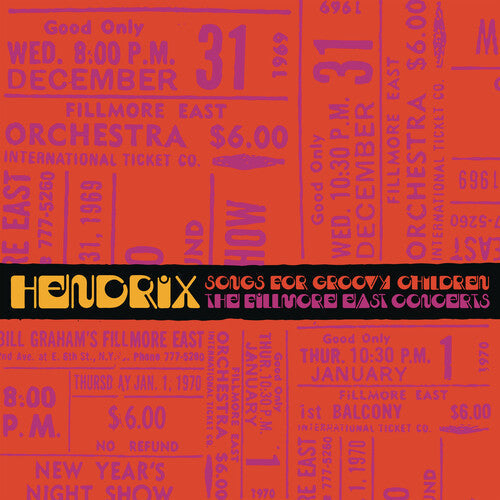 Jimi Hendrix - Songs For Groovy Children (The Fillmore East Concerts) - LP Box Set