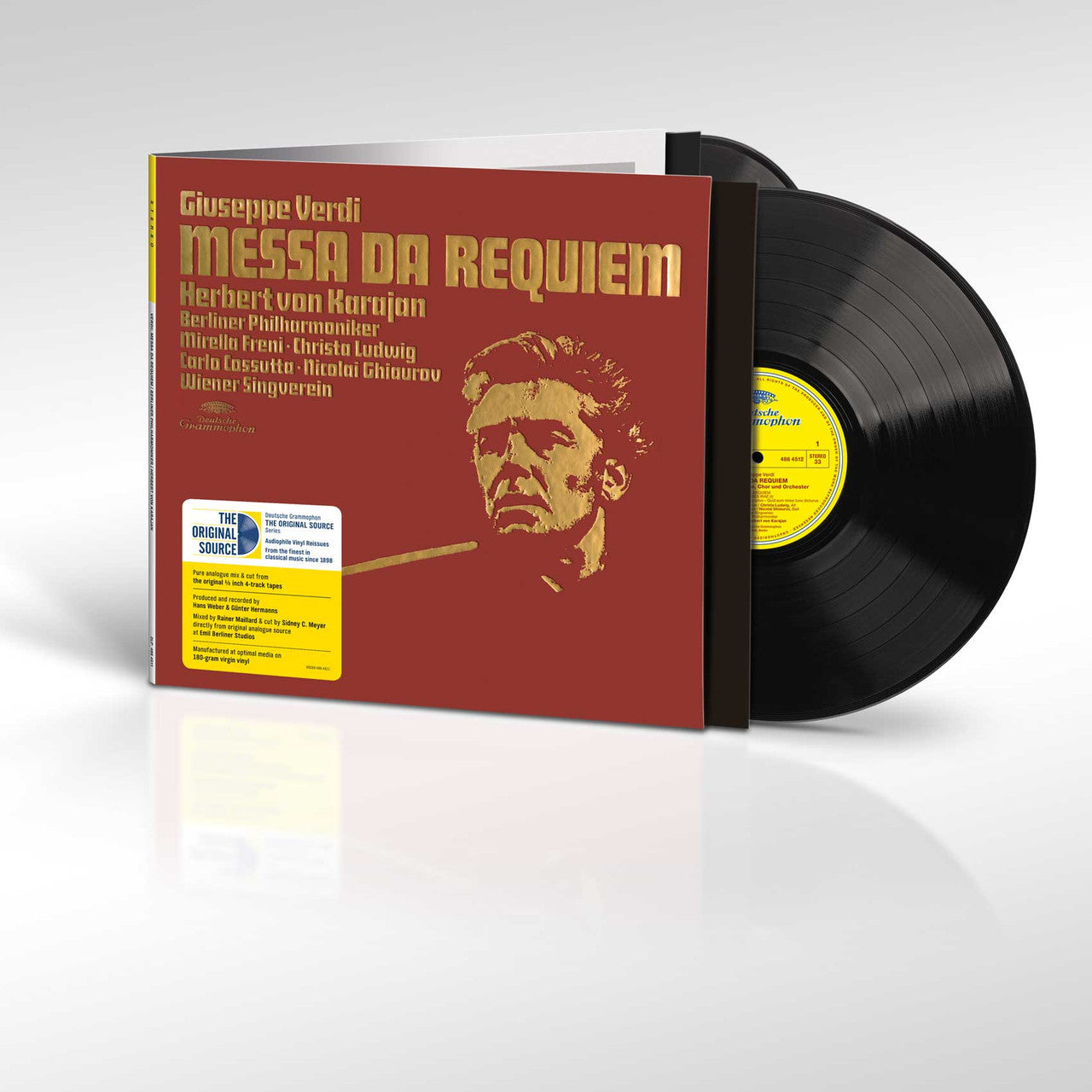 Herbert von Karajan Giuseppe Verdi - Messa da Requiem - LP