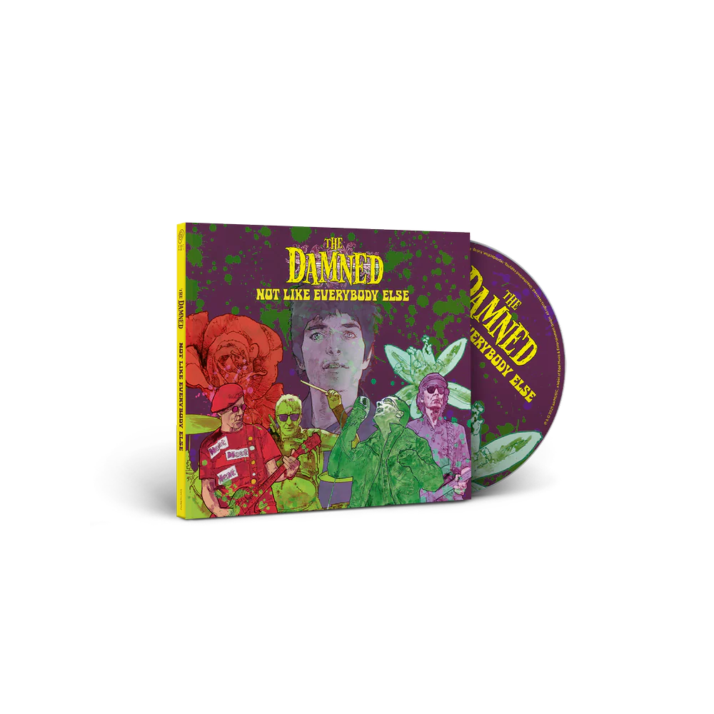 The Damned "Not Like Everybody Else" CD