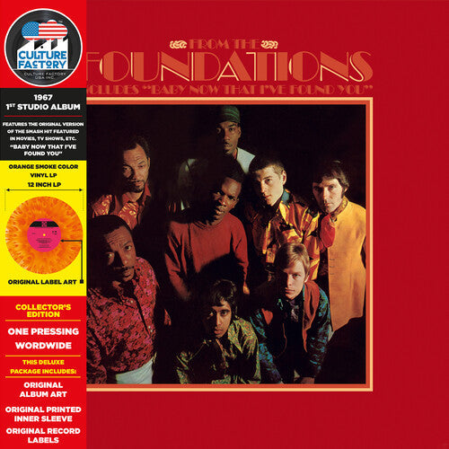 The Foundations - From The Foundations, Baby Now That I Found You - LP