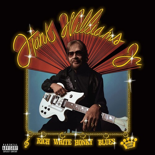 Hank Williams Jr. - Rich White Honky Blues - LP