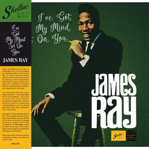 James Ray - I've Got My Mind Set On You - LP