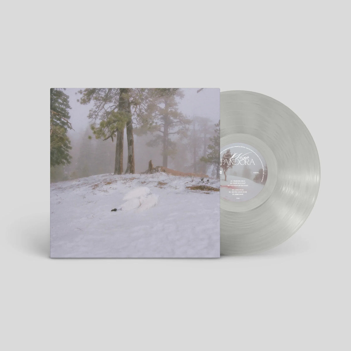 Wisp "Pandora" 12" EP (Milky Clear)