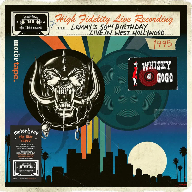Motorhead - The Lost Tapes, Vol. 7 (Lemmy's 50th Birthday, Live in West Hollywood, 1995) - RSD LP