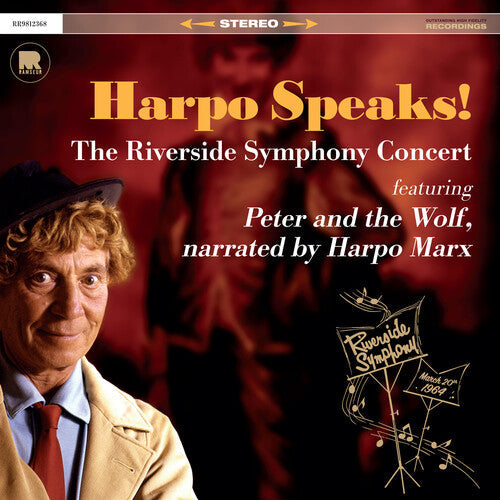 Harpo Marx "Harpo Speaks!: The Riverside Symphony Concert Featuring Peter And The Wolf" CD