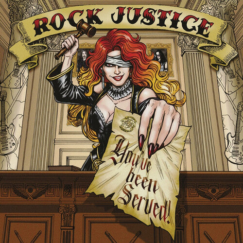 PRE-ORDER: Rock Justice "You've Been Served" LP