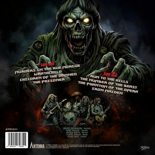PRE-ORDER: Iron Maiden "New York Killers" LP (Indie Exclusive Color Vinyl)