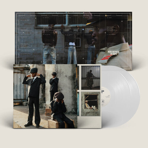 PRE-ORDER: Ezra Collective "Here Because of Hope" 2xLP (Indie Exclusive Translucent White Vinyl)