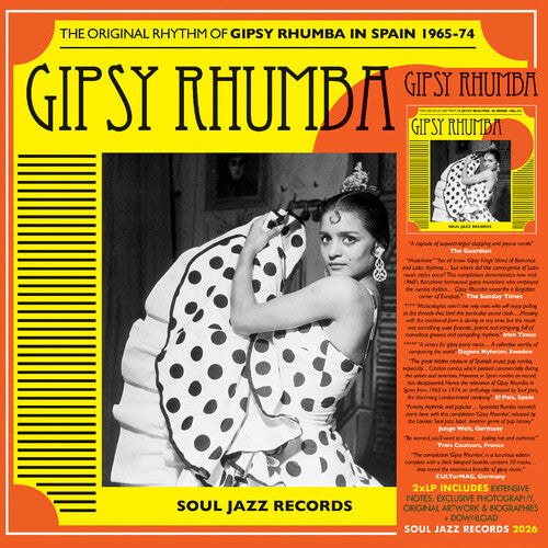 PRE-ORDER: Soul Jazz Records Presents "GIPSY RHUMBA: The Original Rhythm of Gipsy Rhumba in Spain 1965-74" 2xLP