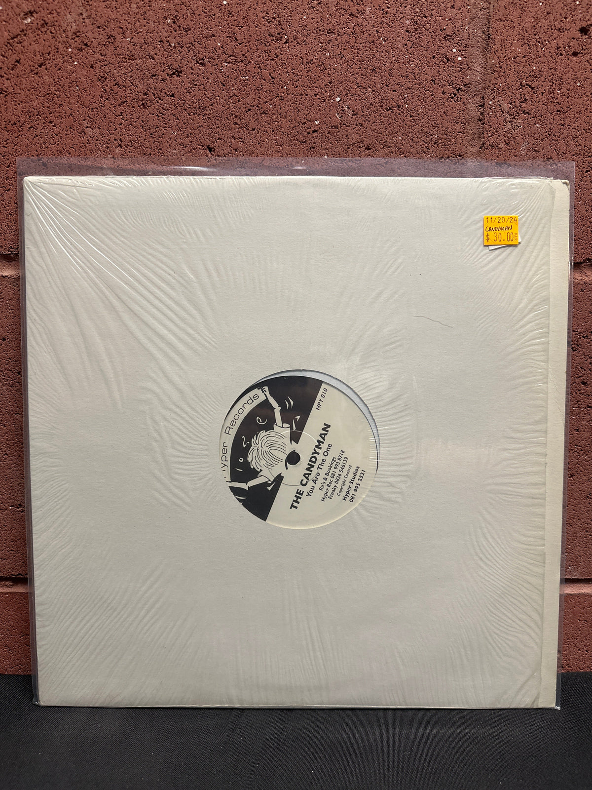 Used Vinyl: The Candyman "You Are The One / Sensi Addict" 12"