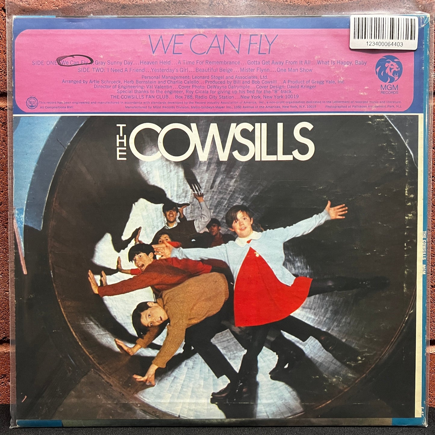Used Vinyl: The Cowsills "S/T" LP (1967 Mono Press - White Label Promo)