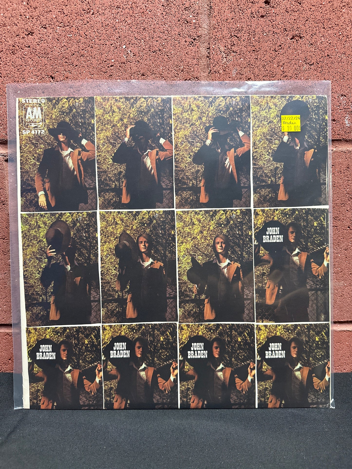 Used Vinyl: John Braden "John Braden" LP