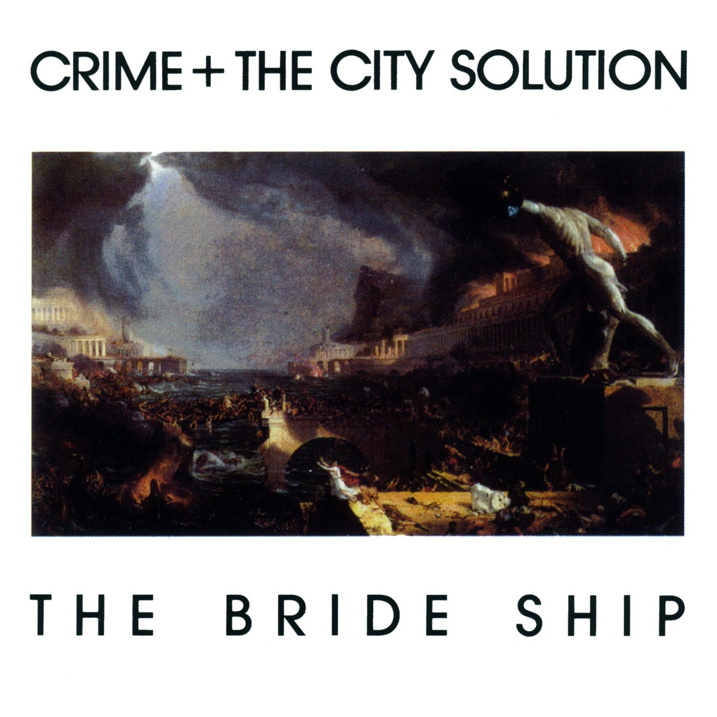 DAMAGED COVER: Crime & The City Solution "The Bride Ship" LP (White Vinyl)