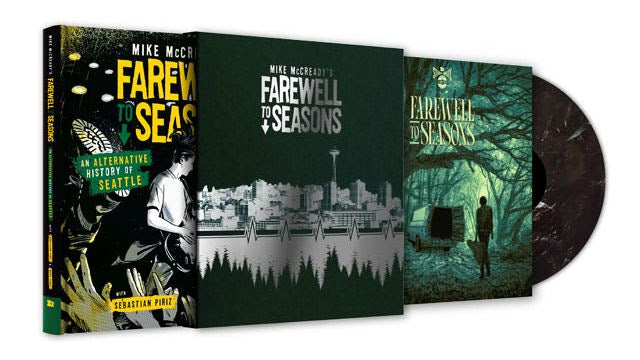 PRE-ORDER: Mike McCready "Mike McCready's Farewell To Seasons" LP + Graphic Novel (Onyx Marble Vinyl)