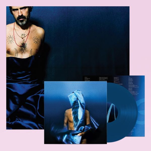 DAMAGED COVER: Devendra Banhart "Flying Wig" LP (Opaque Blue Vinyl)