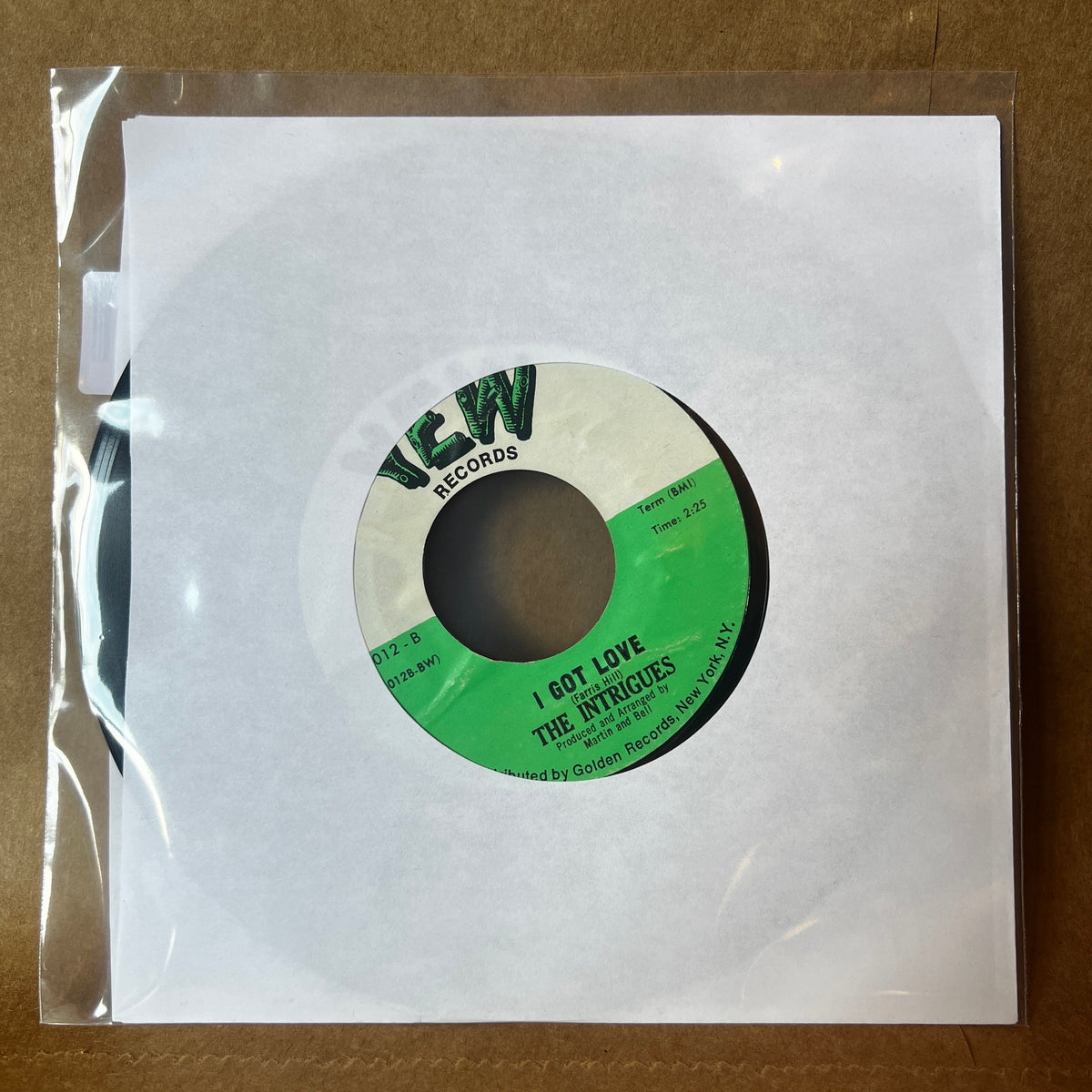 Used Vinyl: The Intrigues "The Language Of Love / I Got Love" 7" (1971 Press)