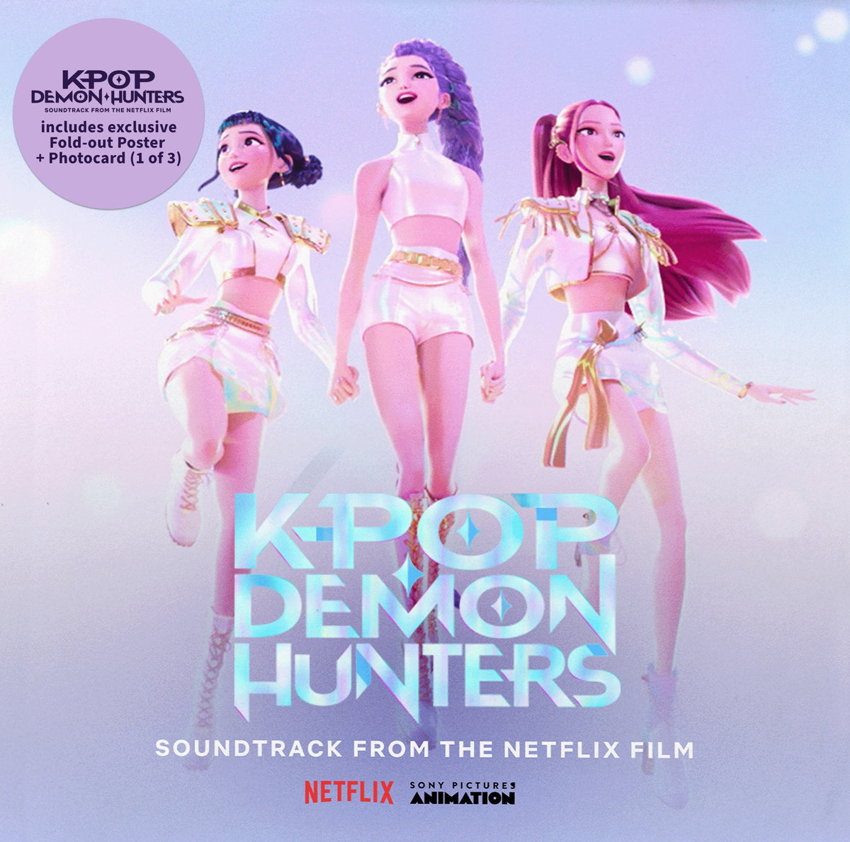 DAMAGED COVER: V/A "KPop Demon Hunters (Soundtrack from the Netflix Film)" LP
