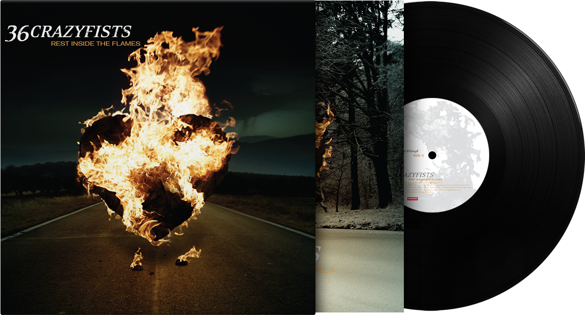 36 Crazyfists "Rest Inside The Flames" LP (180g Black Vinyl, Import)