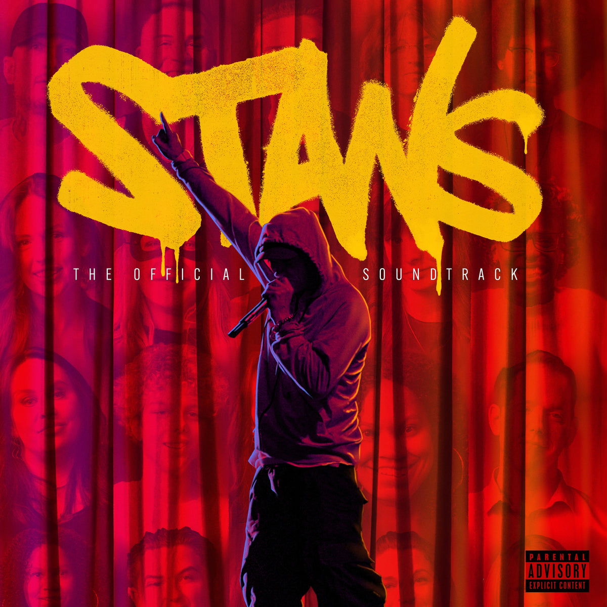 DAMAGED COVER: Eminem "STANS Soundtrack" 2xLP (Ink Bleed Vinyl)