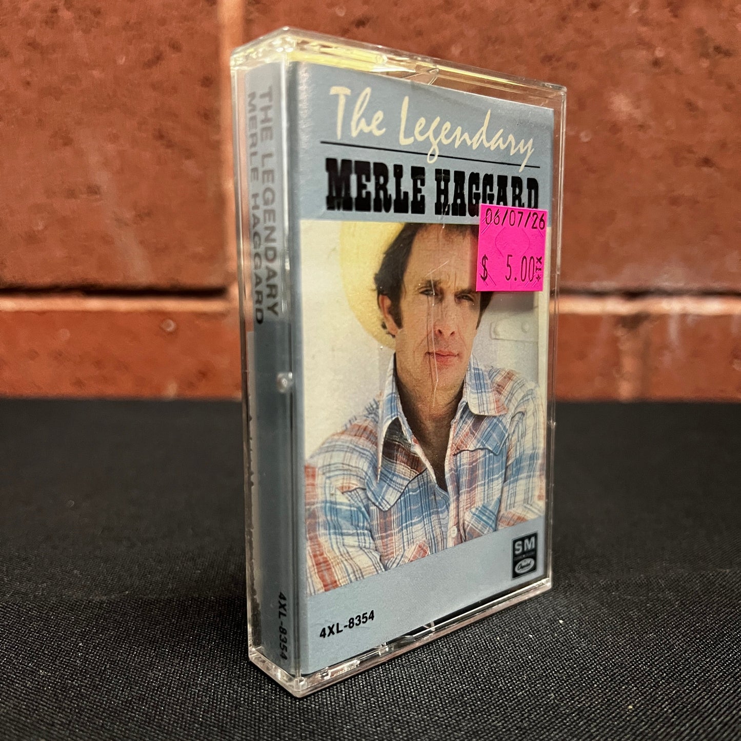 Used Cassette: Merle Haggard "The Legendary..." Tape
