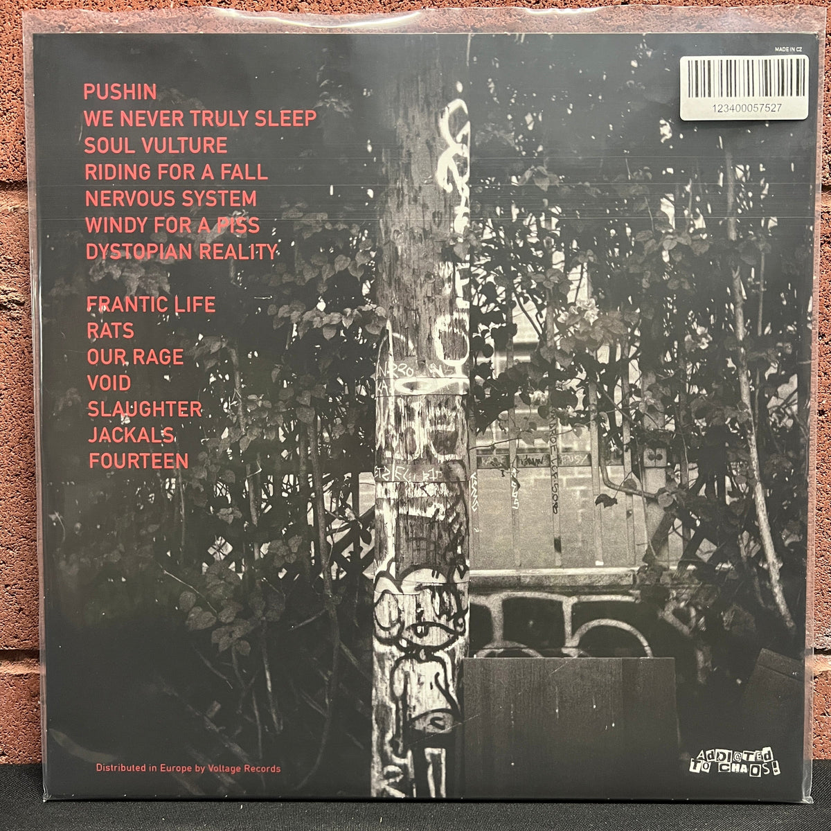 Used Vinyl: Holehog "Dystopian Reality" LP (Red Vinyl)