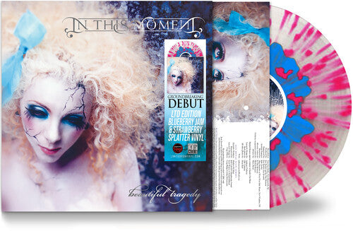 DAMAGED: In This Moment "Beautiful Tragedy" LP (Indie Exclusive Blueberry Jam & Strawberry Splatter Color Vinyl) (Copy)
