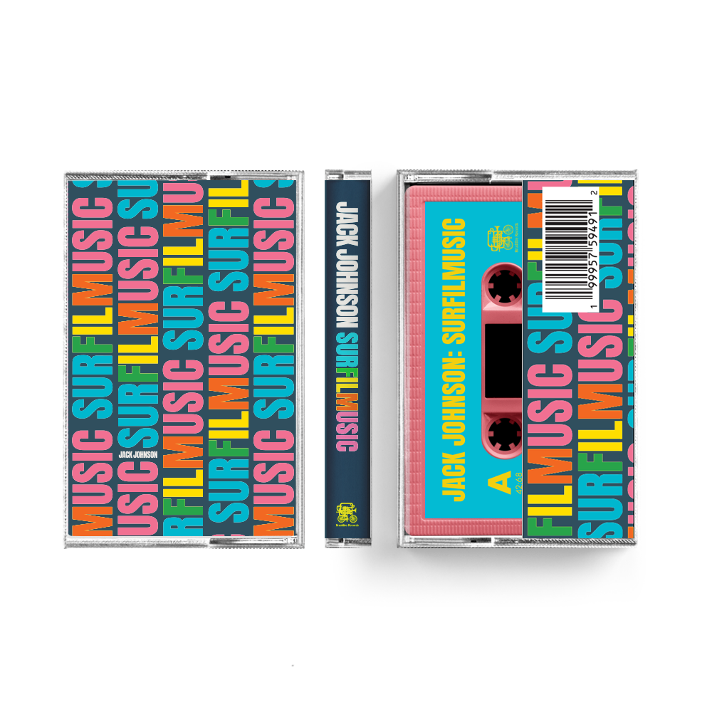 Jack Johnson "SURFILMUSIC (Soundtrack & 4-Tracks)" Cassette