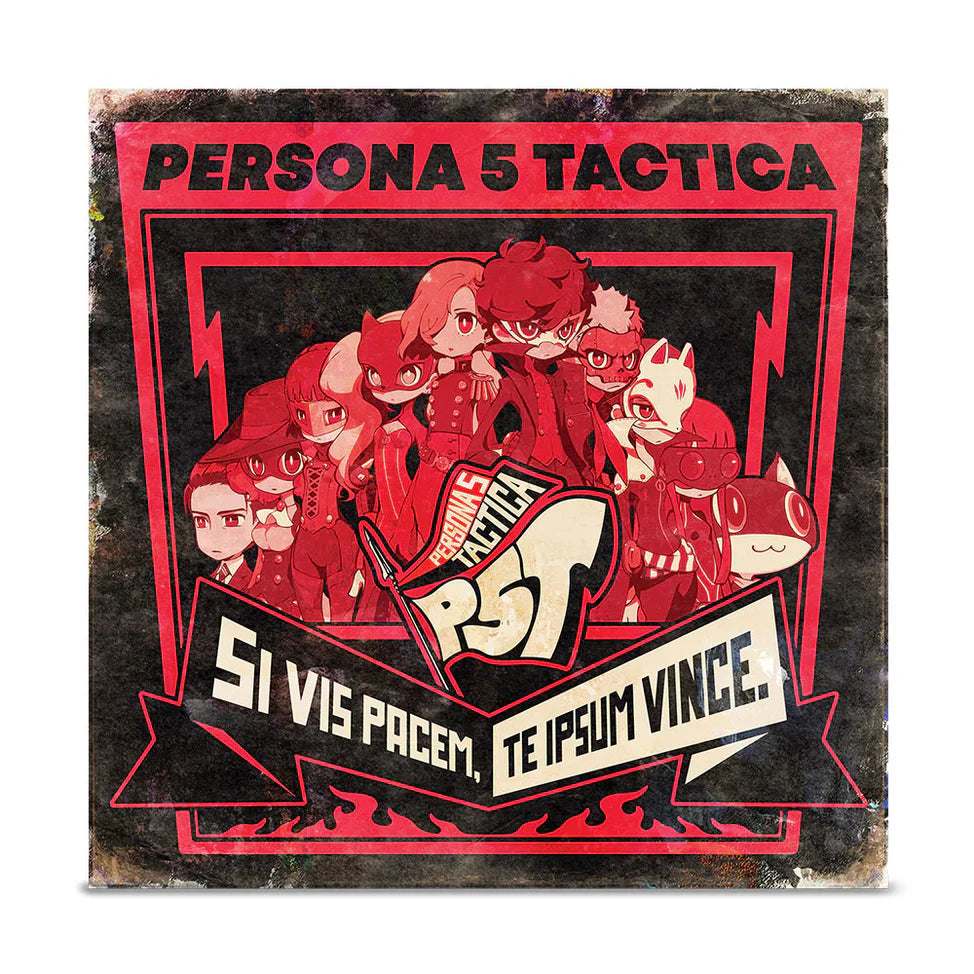PRE-ORDER: Atlus Sound Team "Persona 5 Tactica" 4xLP Box Set ("Phantom Thieves" Color Vinyl)