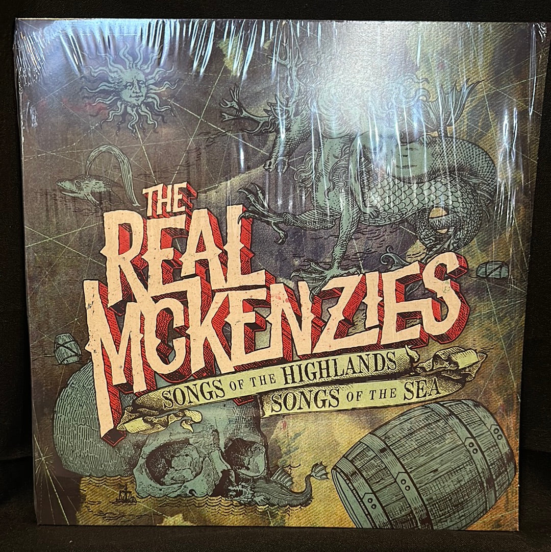 Used Vinyl: Real McKenzies "Songs Of The Highlands - Songs Of The Sea" LP (white vinyl)
