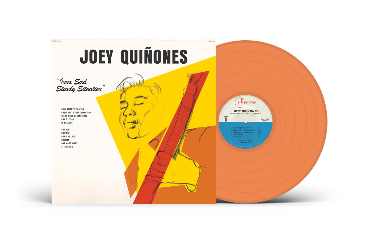 Joey Quinones "Inna Soul Steady Situation" LP (Opaque Orange Vinyl)