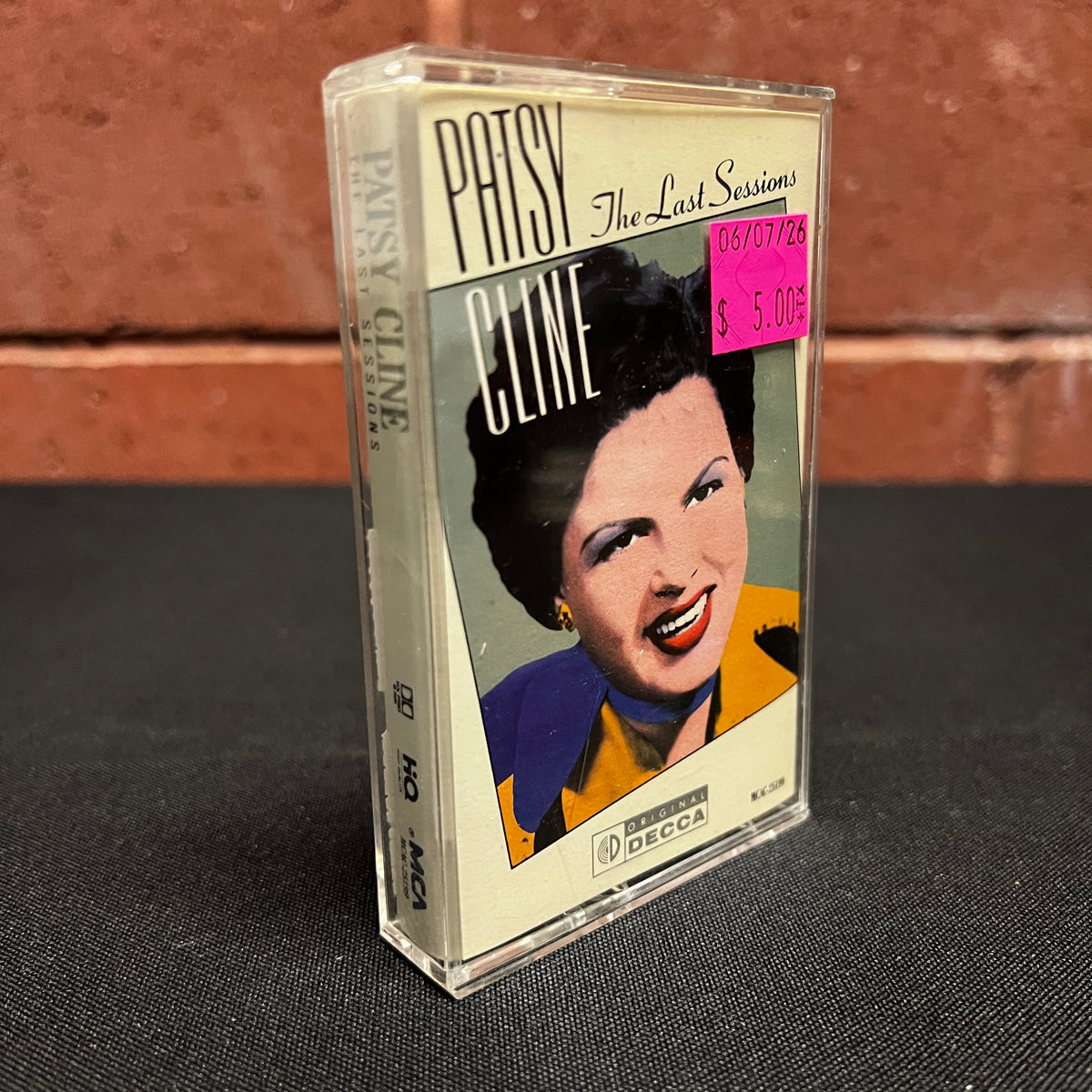 Used Cassette: Patsy Cline "The Last Sessions" Tape