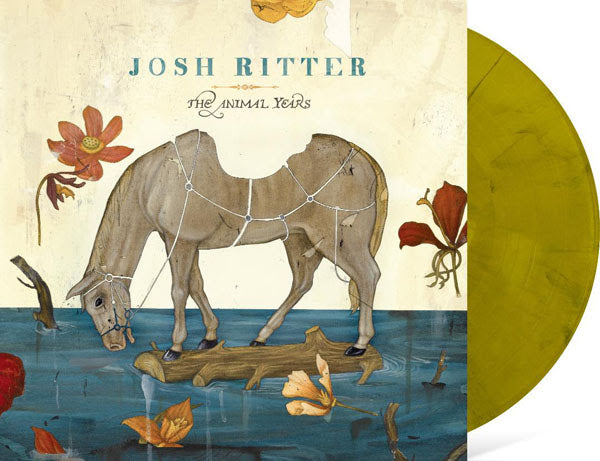 Josh Ritter "The Animal Years" LP (Yellow w/ Black Swirl Vinyl)