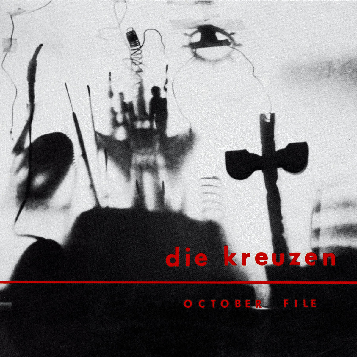 Die Kreuzen "October File" LP (Black/Blue/Clear Vinyl)