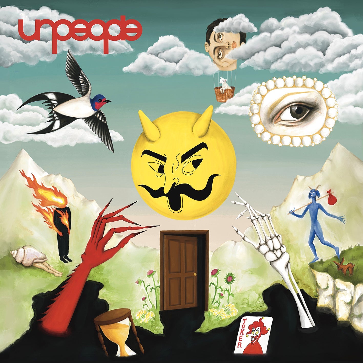 PRE-ORDER: unpeople "we are unpeople" LP (Indie Exclusive Demon Red Vinyl)