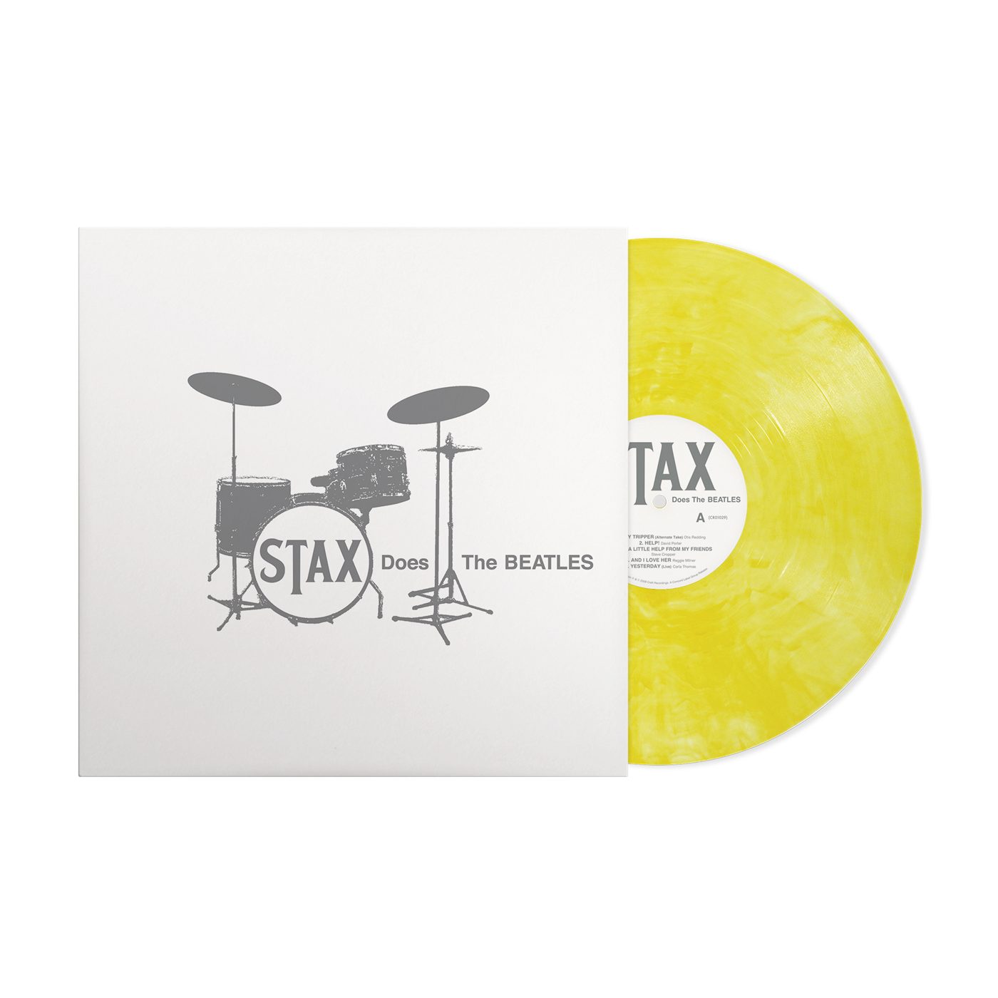 PRE-ORDER: V/A "Stax Does The Beatles" LP ("Eggdrop" Color Vinyl)