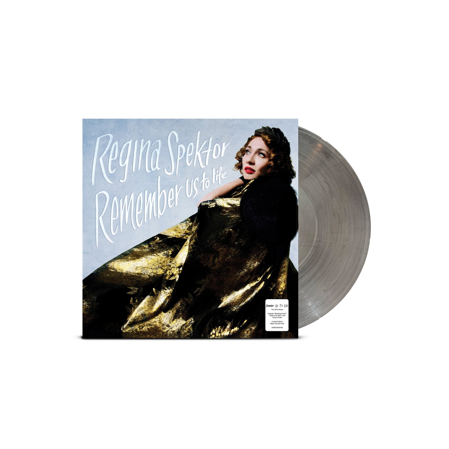 DAMAGED COVER: Regina Spektor "Remember Us to Life" LP (Black Clouds Vinyl)