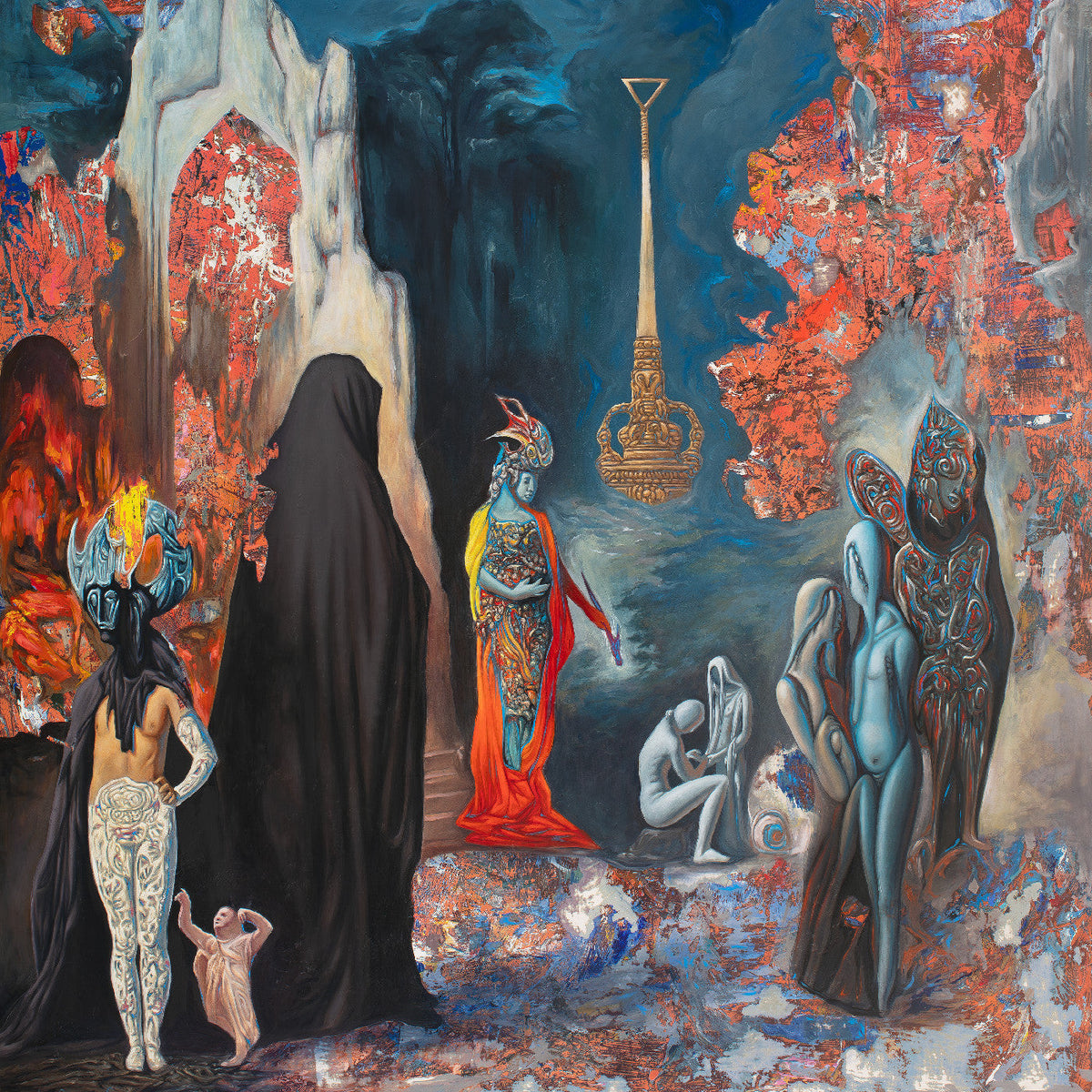 PRE-ORDER: REZN "Cycles in the Infinite Dream" LP (Indie Exclusive Deluxe Edition Sky Blue Vinyl)