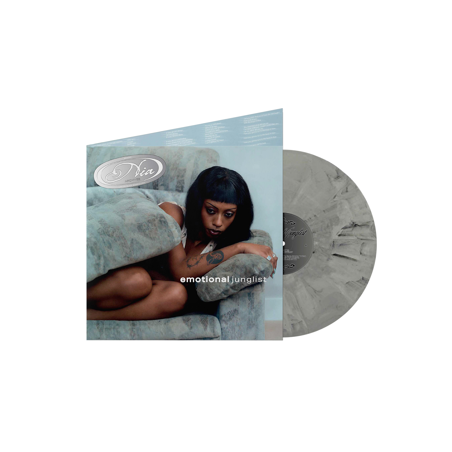 PRE-ORDER: Nia Archives "Emotional Junglist" LP (Indie Exclusive Black/White Marble Vinyl)