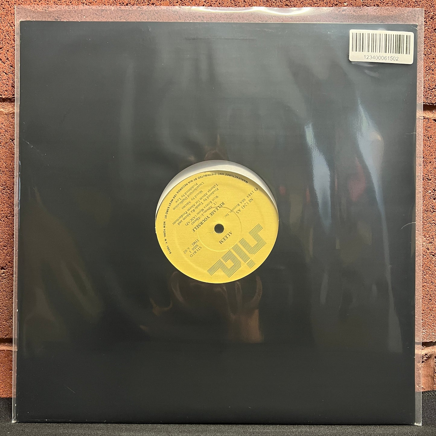 Used Vinyl: Aleem Featuring Leroy Burgess "Release Yourself" 12" (1984 Press)