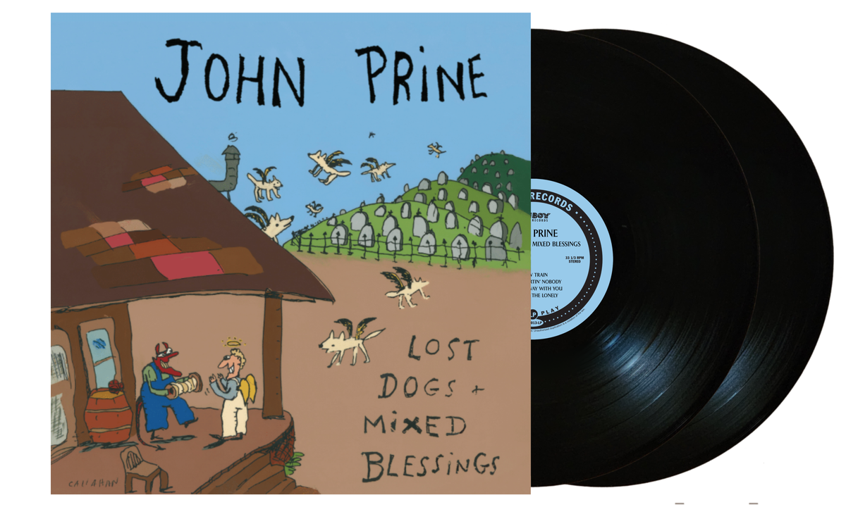 John Prine "Lost Dogs + Mixed Blessings" 2XLP