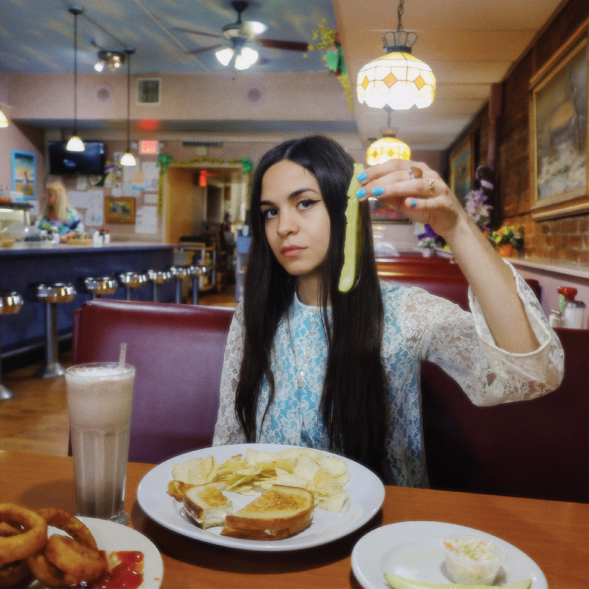 Storey Littleton "At a Diner" LP (Blue Vinyl)
