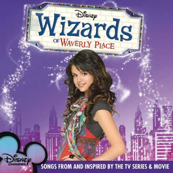 DAMAGED COVER: V/A "Wizards of Waverly Place (Songs from and Inspired by the TV Series & Movie)" LP (Purple/White Swirl Vinyl)
